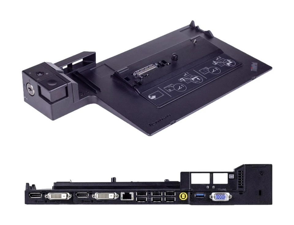 Lenovo Dockingstation 4338 für T430 T430S X230 W510 mit USB 3.0 ohne Schlüssel - Bild 1 von 1