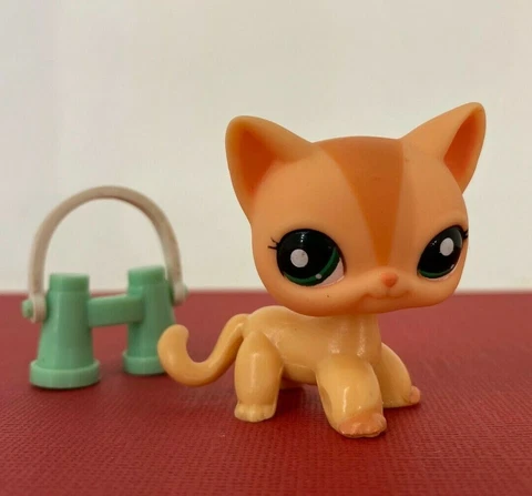 Littlest Pet Shop - LPS #1905 - Authentic Orange Shorthair Cat Cover