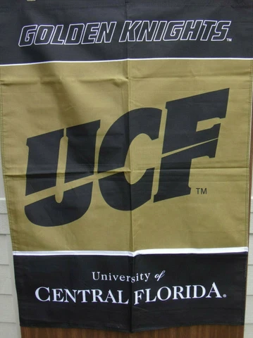 Central Florida Golden Knights DOUBLE SIDED 28 x 40 BANNER ! VINTAGE DESIGN ! Cover