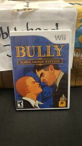 CIB BULLLY SCHOLARSHIP EDITION NINTENDO WII VIDEO GAME WITH MAP