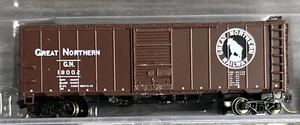 InterMountain N Scale #66001-13 12 Panel 40’ Box Car Great Northern #18002 *Used - Picture 1 of 4