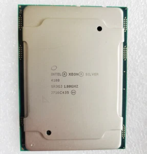 Intel Xeon Silver 4108 1.8GHz 8-core 14nm 11MB FCLGA3647 85W CPU processor - Picture 1 of 2