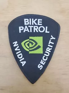 2 Pack BIKE PATROL NVIDIA SECURITY Embroidered Patch 4x5 - Picture 1 of 1