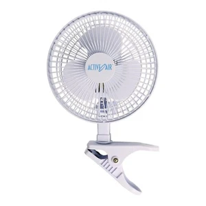 Active Air ACFC6 6 Inch 2 Speed Clip On Desk and Tent Hydroponics Grow Fan - Picture 1 of 1