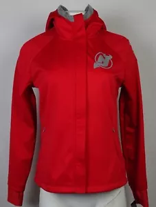 New Jersey Devils GIII Women's Reflective Soft Shell Jacket Red NHL Size S - Picture 1 of 6