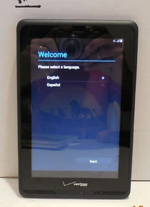 Verizon Wireless QMV7B Ellipsis 7 7" Display, 8GB Android Tablet Black - Picture 1 of 3