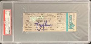 Randy Johnson Signed Ticket 9/10/00 3000 S/O Full Autograph PSA/DNA Tix EX-MT 6 - Picture 1 of 4