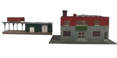 Vintage Locomotive Train Railway Model Toy Building - Image 1 of 4