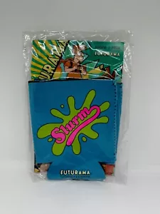 2 Stück Futurama Slurm Koozie Beutekiste exklusive Dosenkühler NEU - Bild 1 von 4