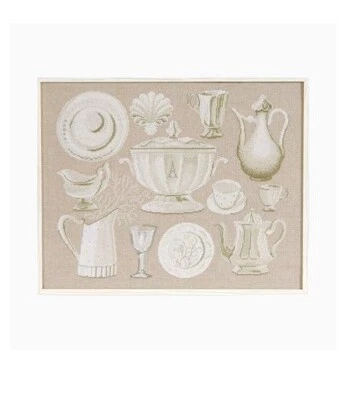 DMC Cross Stitch Chart Bon appétit Une dimanche en famille Foto 1 de 2