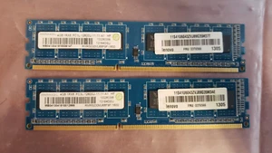 Ramaxel 8GB (2x4GB) PC3-12800 DDR3-1600MHz 1Rx8 1.5V Desktop Memory Ram - Picture 1 of 9