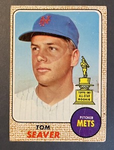 1968 Topps #45 Tom Seaver All-Star Rookie - NY Mets - HoF