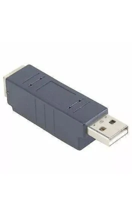  USB A Male to USB B Female Adapter NEW FREE POSTAGE Bandridge  - Image 1 of 2