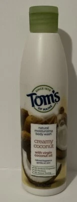 Tom's Of Maine Natural Moisturizing Body Wash Creamy Coconut 12 OZ/354 mL Foto 1 de 4