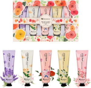 Nineaccy Floral Hand Cream Set - 5 X 30ml - Gifts for Women, Mother's Day - Picture 1 of 7