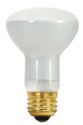 Satco S8519 130-Volt 45-Watt R20 Medium Base Light Bulb, Frosted - Image 1 of 4