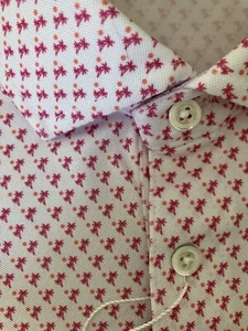 Holderness & Bourne Shirt Men X-Large Pink Golf The Weaver Performance Palms - Picture 1 of 4