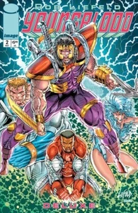 YOUNGBLOOD DELUXE #2 CVR B ROB LIEFELD FOIL VAR - Picture 1 of 1