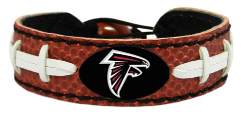 Atlanta Falcons Bracelet Wristband NFL Classic Genuine Football Material Cover