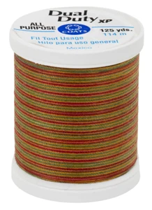 Fall Leaves - Sewing Thread - 125 yds - Dual Duty XP - S900 9377 - Coats & Clark - Picture 1 of 1