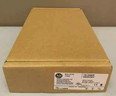 New Factory Sealed Allen Bradley 1761-L16BBB MicroLogix 1000 16 Point Controller - Image 1 of 3