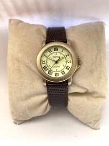Espirit Womens Quartz 30 MT WR Luminous Dial Lizard Strap Watch - Picture 1 of 12