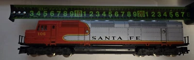 Vintage Lima HO Santa Fe FP-45 #106 Diesel Locomotive - Image 1 of 4