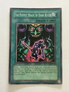Yugioh card LOD-013 The Puppet Magic of Dark Ruler Near Mint . - Picture 1 of 2