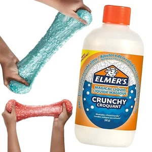 Activador Elmer's CRUNCHY SLIME ¡HAZ TU PROPIO LIMO! Pegamento líquido mágico del Reino Unido - Imagen 1 de 9