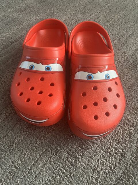 Lightning Mcqueen Crocs Adults FOR SALE! - PicClick