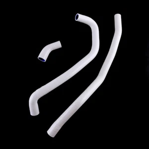 White Silicone Coolant Radiator Hose For 2006-2023 Yamaha YFM 700 700R Raptor - Picture 1 of 23