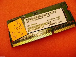 Original P000525730 - Memory, DDR3, 1066, 1GB For Toshiba Laptops * L515-L4010 - Picture 1 of 7