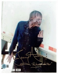 Jeremy Ambler Autographed Signed INSCR 8x10 Photo The Walking Dead+Beckett - Picture 1 of 1