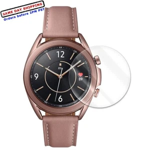 Heavy-Duty Clear Tempered Glass Screen Protector for Samsung Galaxy Watch 3 45mm - Zdjęcie 1 z 1