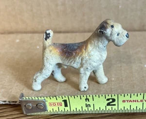Vintage Unbranded Lead Dog Statue - Picture 1 of 7