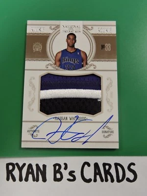 HASSAN WHITESIDE 2010-11 National Treasures Rookie Patch Auto RPA 66/99 WOW!! - Image 1 of 4