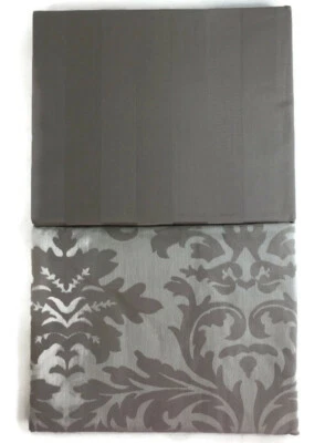 Conjunto Falso Falda Cama Doble Martha Stewart Avellana Taupe Tono Sobre Tono Rayas 15" Foto 1 de 4