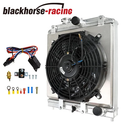 2 Row 34mm Radiator Shroud Fan Relay For 92-00 Honda Civic EK EG/Integra DB DC - Image 1 of 4