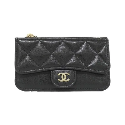Auténtico estuche para tarjetas Chanel Timeless Classic Line AP2570 #260-007-360-3375 Foto 1 de 4
