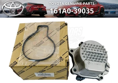 TOYOTA Genuine PRIUS COROLLA Electric Engine Water Pump w/Gasket 161A0-39035 New - Image 1 of 4