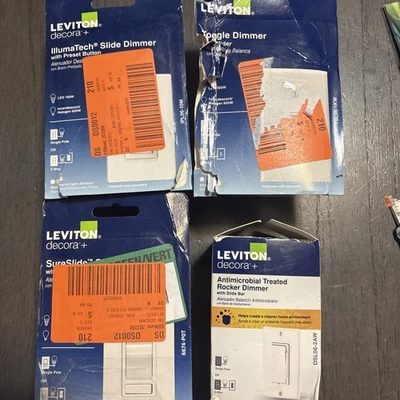 Leviton 调光开关。 — 第 1/4 张图片