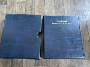 2000 Royal Mail Millennium Mint Stamp Card Series Presentation Folder & Cards - Bild 1 von 24