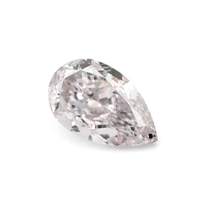 0.24 Ct Natural Light Color Pink Diamond Pear GIA Certified Rare Jewelry - Picture 1 of 7
