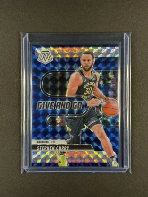 2024-25 Panini Mosaic Green Give And Go Stephen Curry Golden State Warriors #9 - image 1 of 2