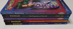 Spine Chillers Book Lot of 5, Books 1, 3, 4, 5, And 6 Vintage Fred Katz - Picture 1 of 8