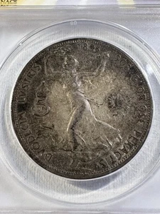 1908 Austria 5 Corona Silver Coin Graded XF 40 by ANACS 60th Anniversary Reign - Picture 1 of 9