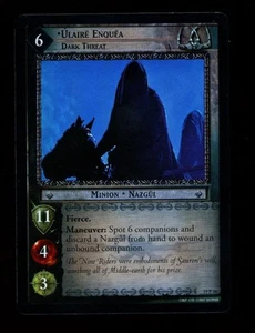 Lord of the Ring LOTR TCG 2007 Ages End Foil 19P36 Ulaire Enquea, Dark Threat - Imagen 1 de 2
