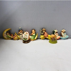 Lot of 10: Anri Jerrandie Italy Ornaments, Bell, and Egg - Picture 1 of 4