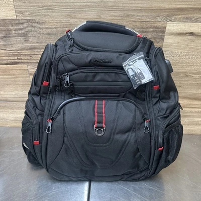 KROSER Travel Laptop Backpack 18.4 inch Computer Backpack Stylish College Black - Image 1 of 4