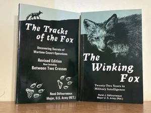 The Winking Fox & The Tracks of the Fox - Both Signed - 2 Book Lot - Picture 1 of 4